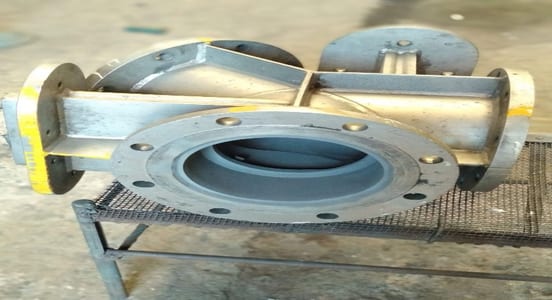 3-Way Valve Tungsten Carbide Coating